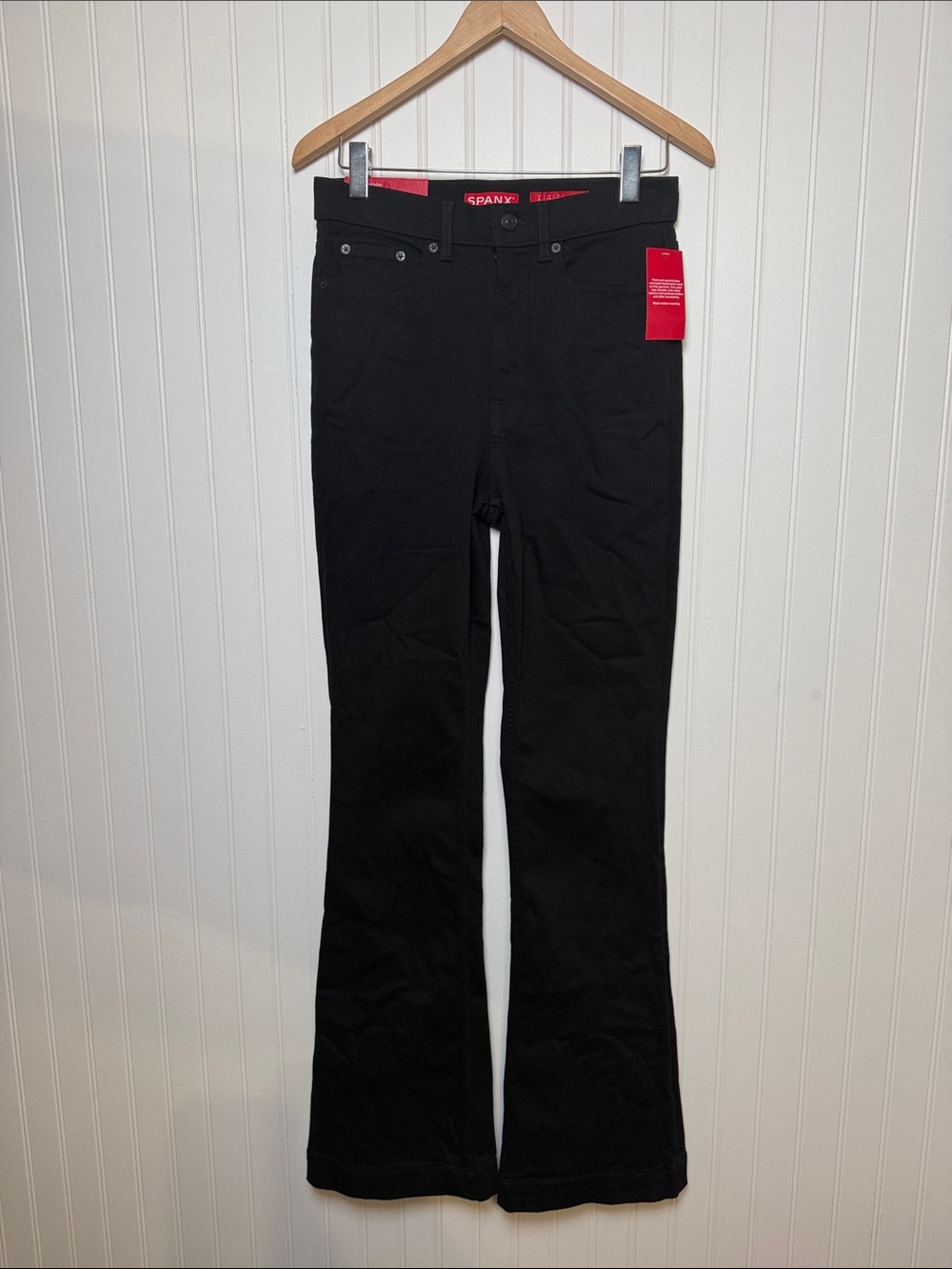 SPANX Black Flare & Wide Leg Jeans